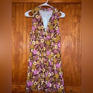 Urban Outfitters NEW WITH TAGS Floral Fall Tank Dress SIZE SMALL